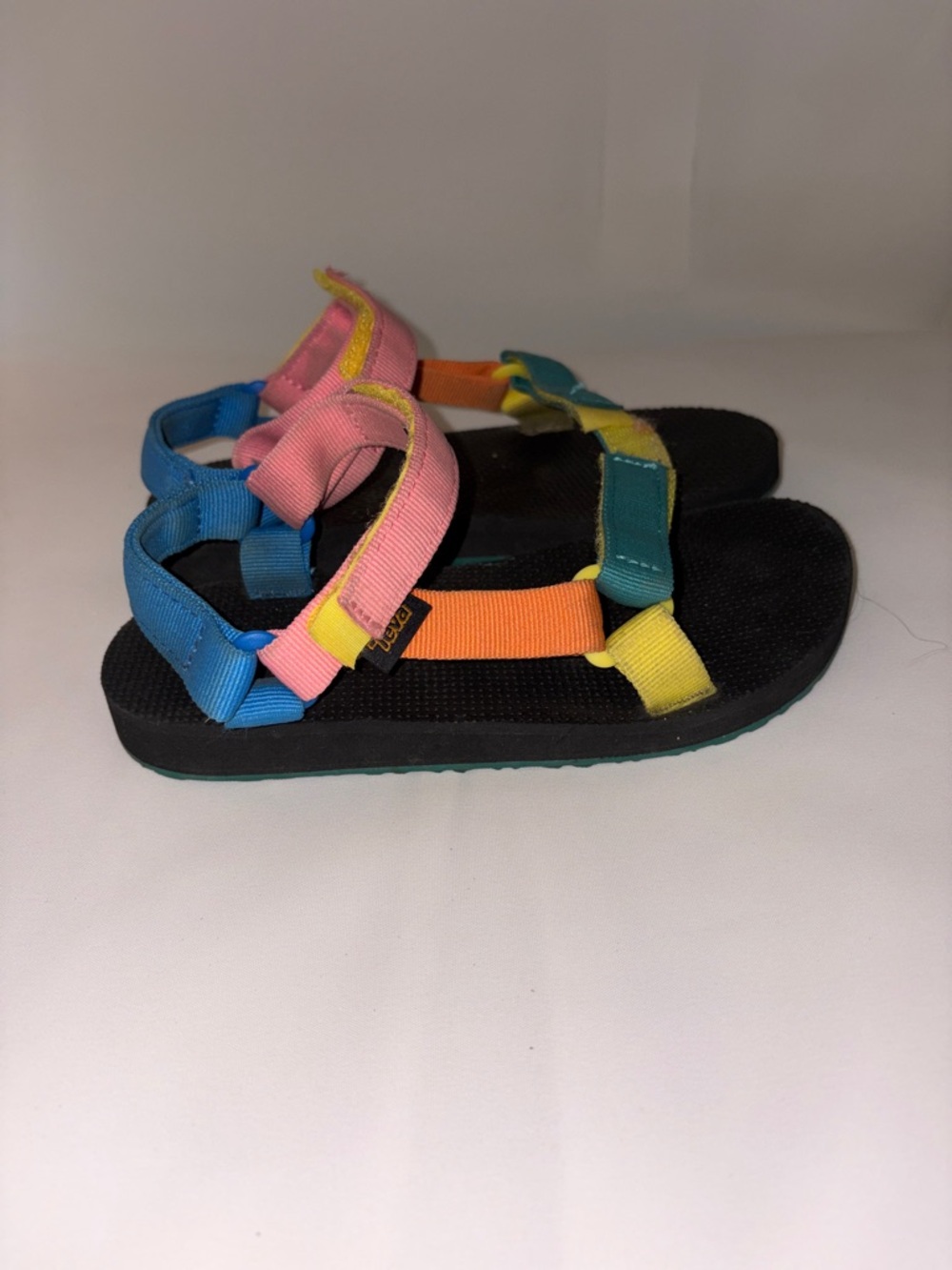 Teva Kids Original Universal Multi-Color Strap Sandals 90s Multi Size 3
